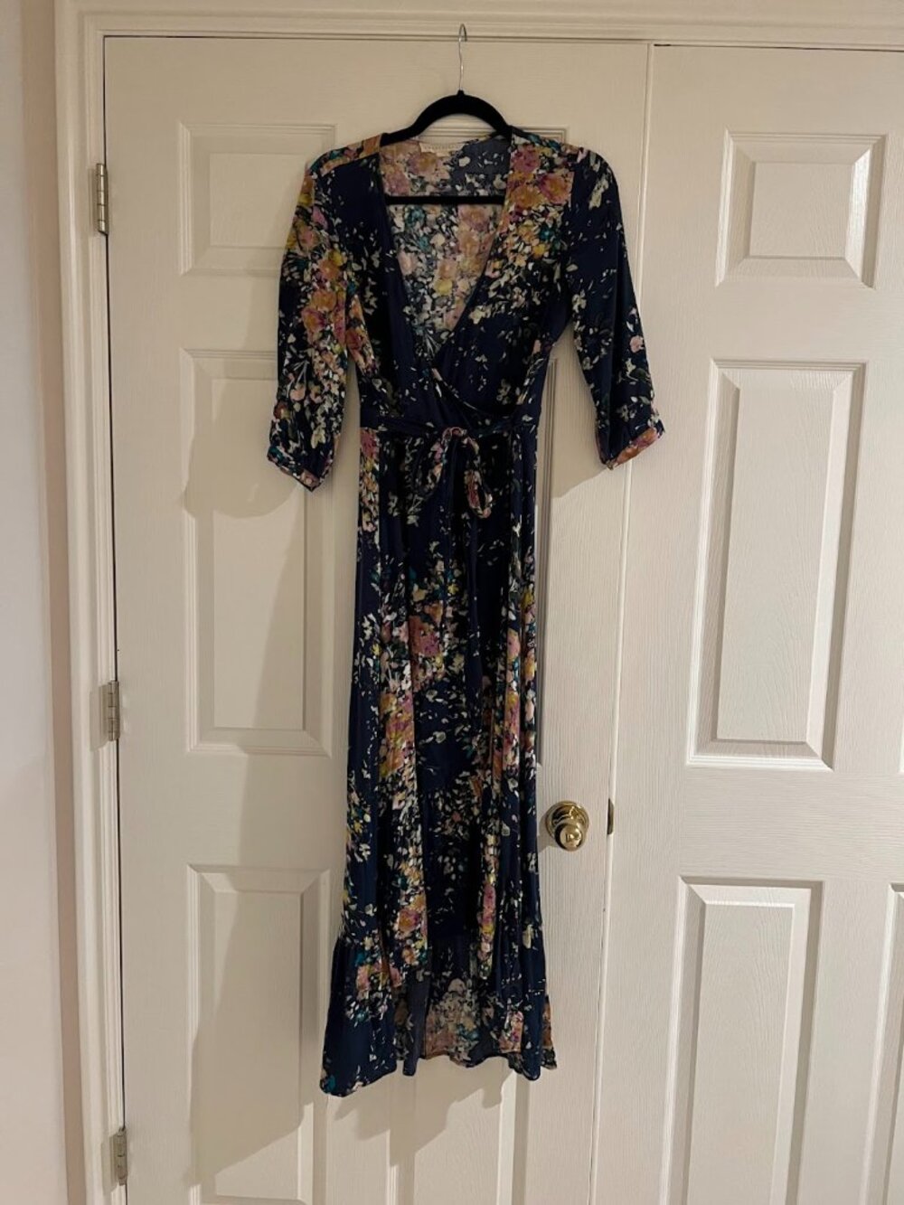 Floral Wrap Dress